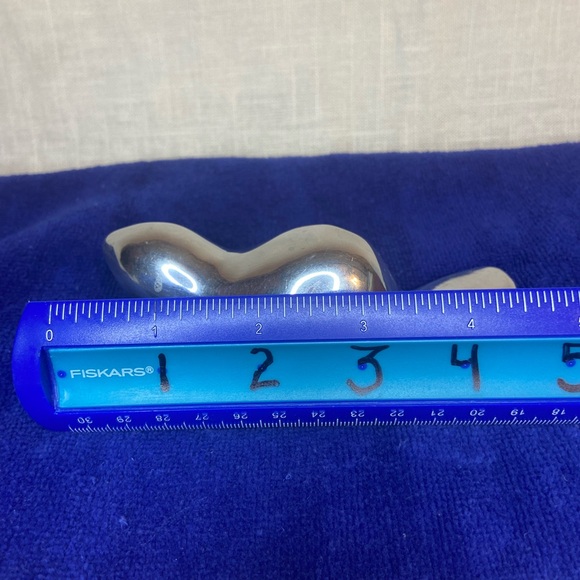 Vintage HOSELTON Beaver Made In CANADA Paperweight Sculpture Retro Sleek 955 - Picture 6 of 7